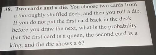 I need help with this probability question. You dont need to tell me the answer just how to do it (