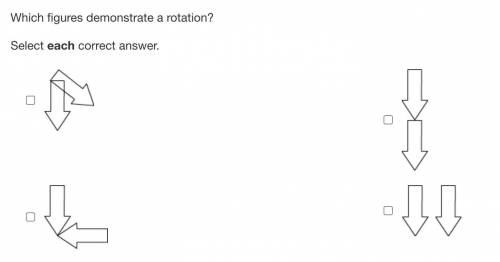 HELP!! WHICH ONE IS A ROTATION?