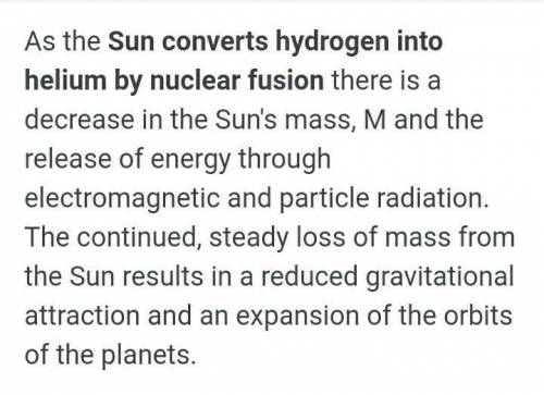 What is happening to the mass of the sun?

•We do not know.
•It is increasing.
•It is decreasing.
•