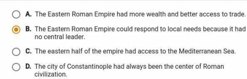 Why did the Eastern Roman Empire become more important than the Western Roman Empire?