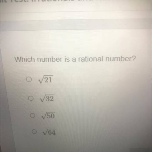 Which number is a rational number?
PLEASE HELP QUICK