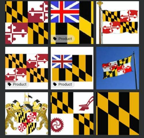 Are any of these colonial Maryland's flag??
