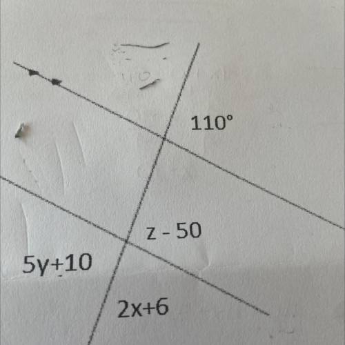 Can someone solve for y and z?