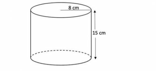 Find the surface area of the cylinder. Give your answer to two decimal places. SHOW YOUR WORK so I
