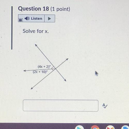 Solve for x help please