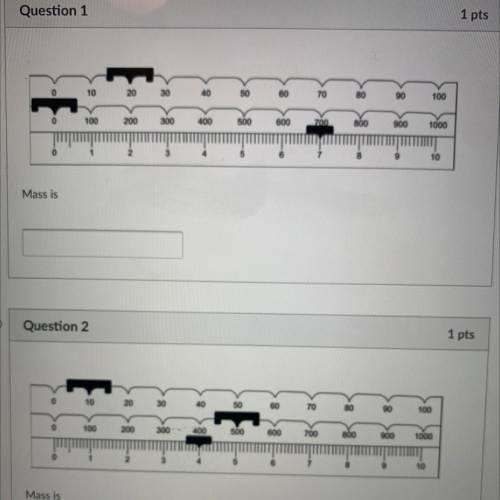 What is the mass for both??