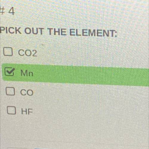 PICK OUT THE ELEMENT: