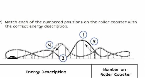 Where is the location potential energy is converted to kinetic energy?
Please answer asap
