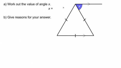 Help me find x with a reason