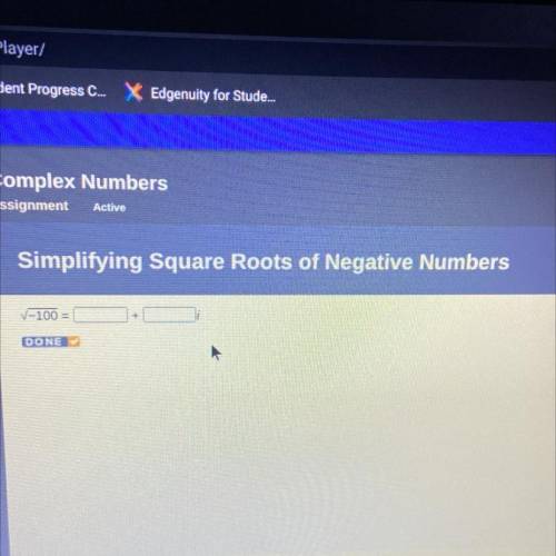 Simply square roots of negative numbers