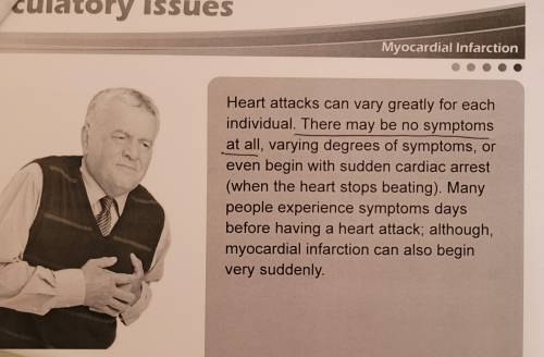 True or False: Myocardial infarction might not present any symptoms.
*true