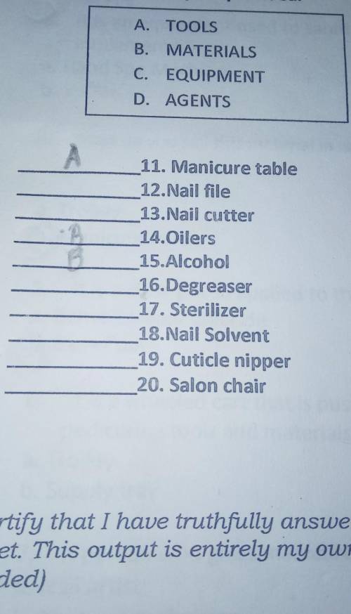 Tools materials please answer 100 point
