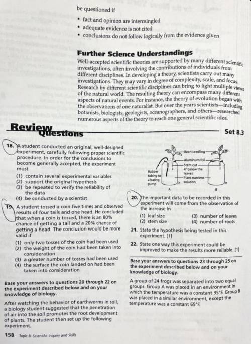 Please help me out i'm new here but i really need help for science (if you need help with any hw li