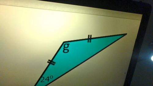 I need help finding the angle to g.