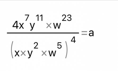 1) If x*y*w = -2 what is a ?

I would appreciate if I could get a step by step explanation.
Thanks