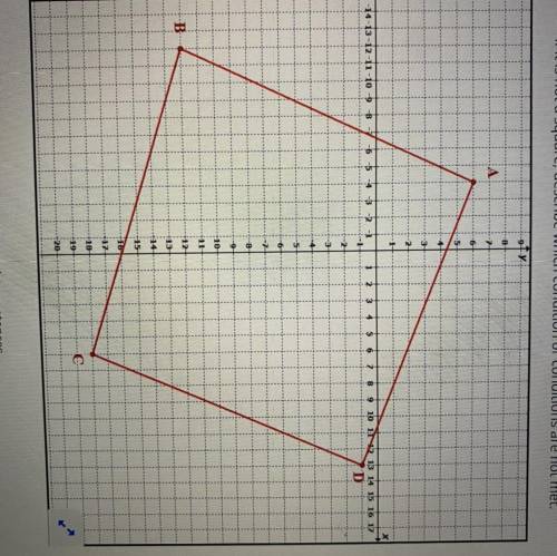 Geometry ; coordinate plane sample

It is possible to test if a quadrilateral is a square by perfo