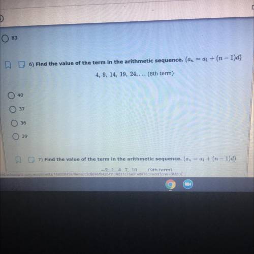 Can someone help me with number 6 :((
