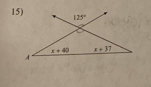 I need to solve for A. 
Please help! Thank you!