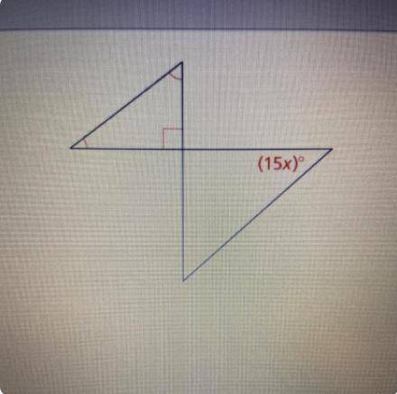 Please help help help
Find the value of x if the two triangles are similar. Explain.