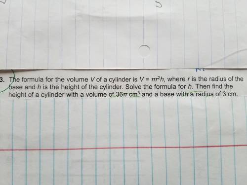 Please help. I am not sure how to solve. Please include step by step. Thank you for the help!