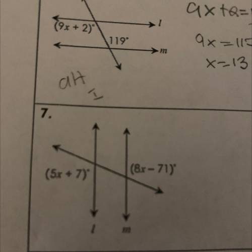 If L ll m, solve for x