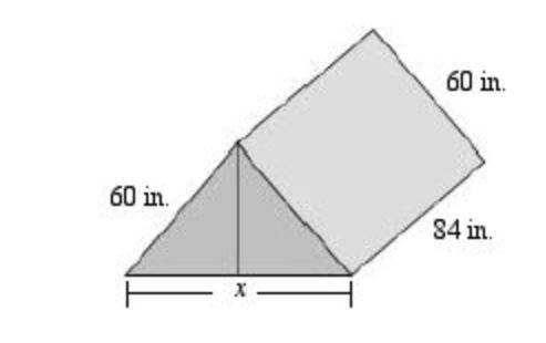 The floor makes up 40% of the lateral surface area of the tent. What is the value of x?
