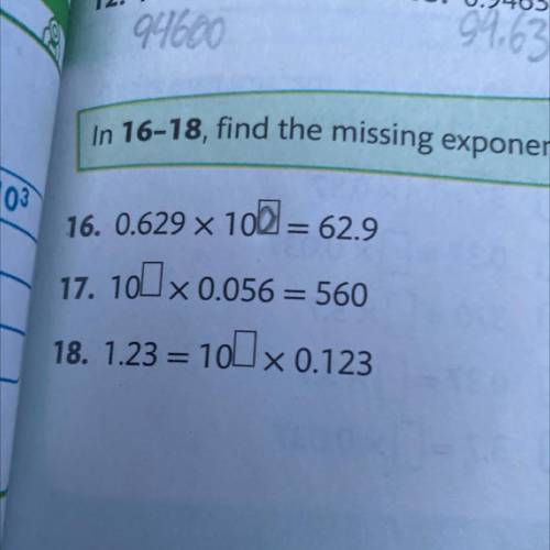 I’m having trouble with number 17 and 18 how could I solve it