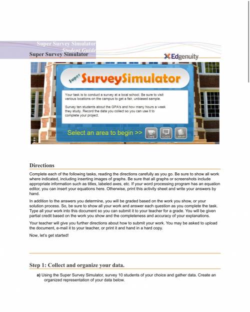 Performance Task: Super Survey Simulator

Click the links to open the resources below. These resou
