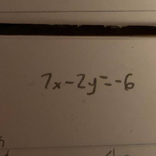 Standard form for this question please explain how to solve