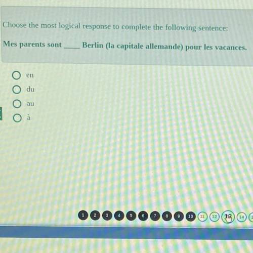French HELP PLEASE ASAP