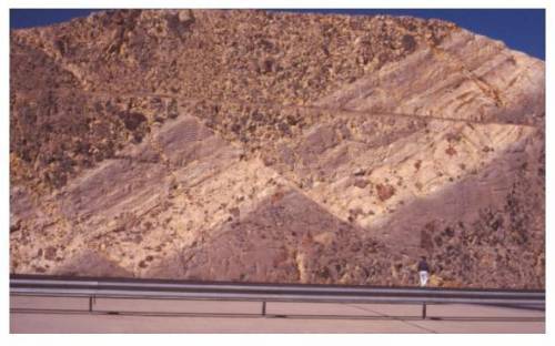 Which is younger, the rock layers or the fault?

options:
Rock Layers
Fault