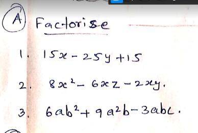 FACTORISE USING APPROPRIATE STEPS AND CALCULATIONS ASAP !!!