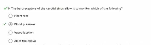 The baroreceptors of the carotid sinus allow it to monitor which of the following?