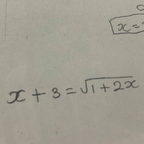 Help y’all, I don’t understand this radical equation