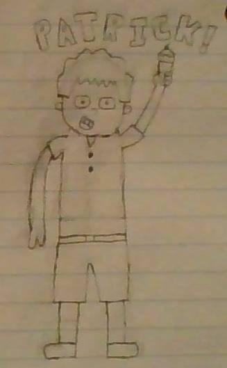 Ok, so I created another character for my comic series. His name is Patrick Watson. Does he look gr