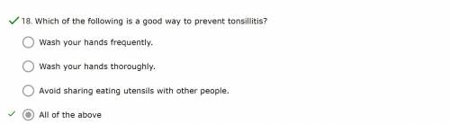 Which of the following is a good way to prevent tonsillitis?