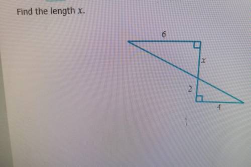 Plz help!Find the length for X