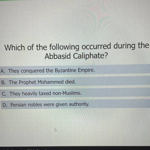 Which of the following occurred during the
Abbasid Caliphate?