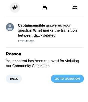 WHY DOES IT KEEP REMOVING MY QUESTIONS!