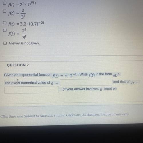 Question 2 plz read the problem