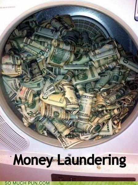 What is money laundering.