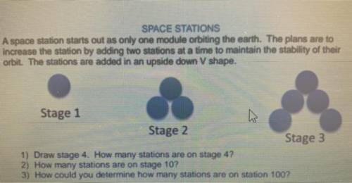 Urgent….Y’all I need help

I’ll mark brainiest asp
1) how many station are on stage 4
2) how many