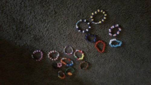 I.dk bracelets i made for my friends