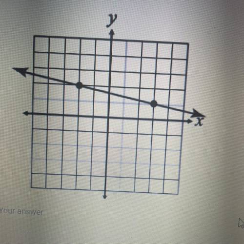 Find the Slope of the graph. Simplify if you can.*