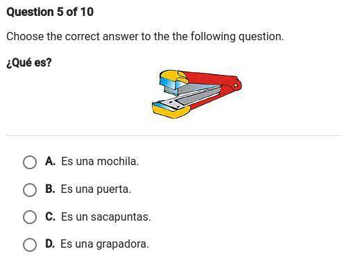 Another spanish question lol 30 points for this one