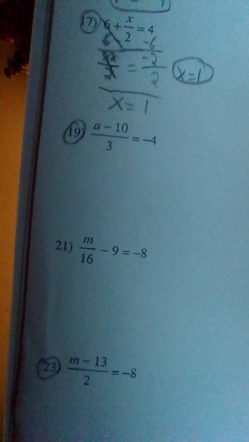 Could someone help me with number 19. PLEASE! thanks. :)