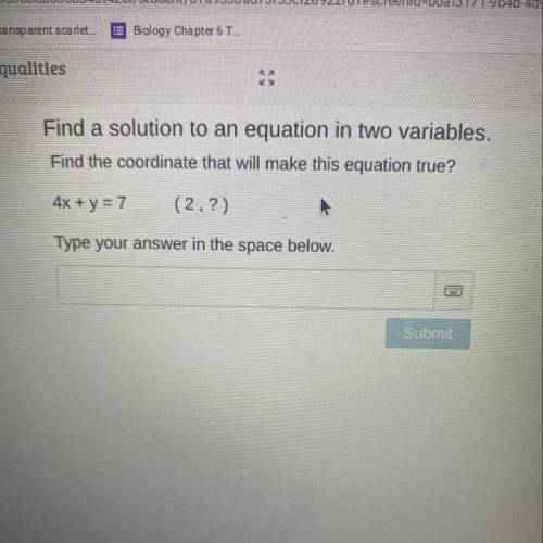 Find the coordinates that will make this equation true? PLEASE HELP!!!
