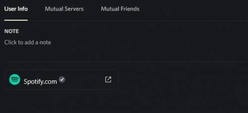How do you put links on your discord account, like this?