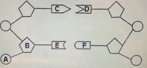 Answer the following questions based on the section of the DNA molecule you see below: