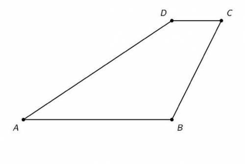 Here is a polygon:

Part A:
Draw the dilation of ABCD using center A and scale factor 12. Label th
